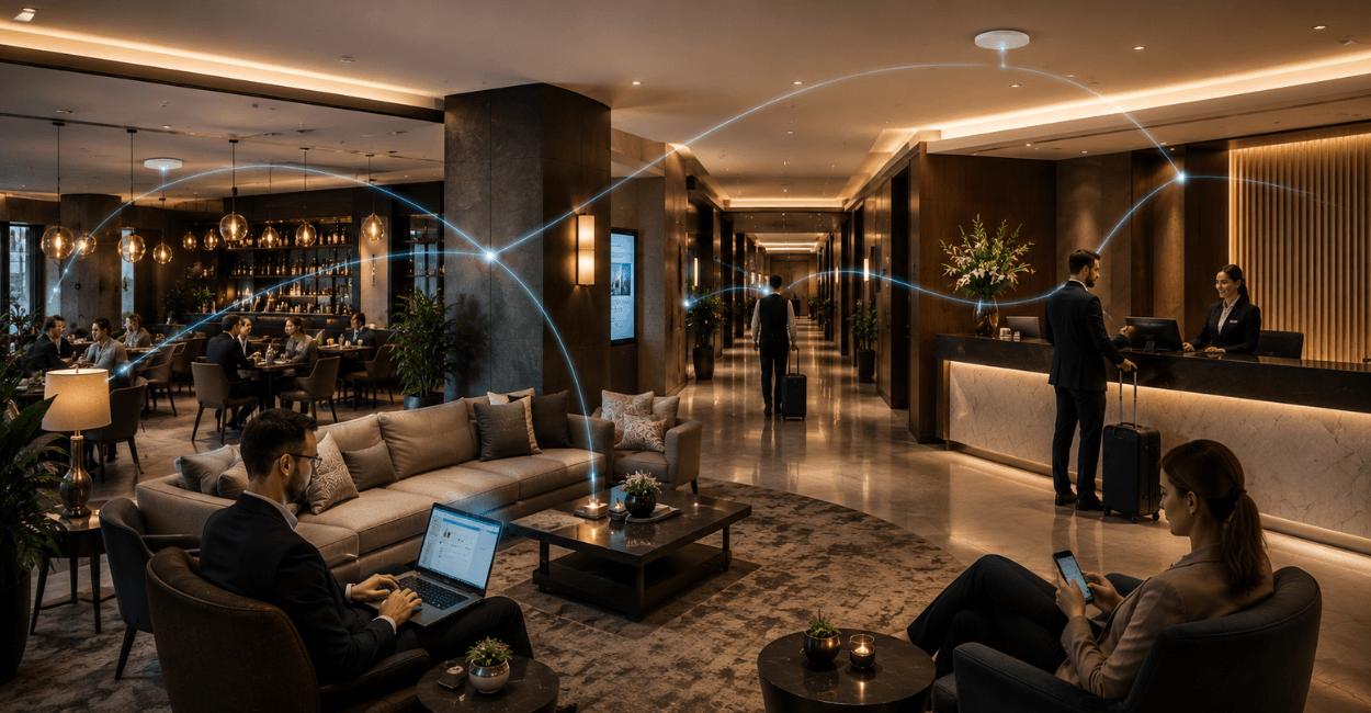 WLAN für Hotels richtig planen: Stabile Verbindung für Gäste, Mitarbeiter und digitale Services