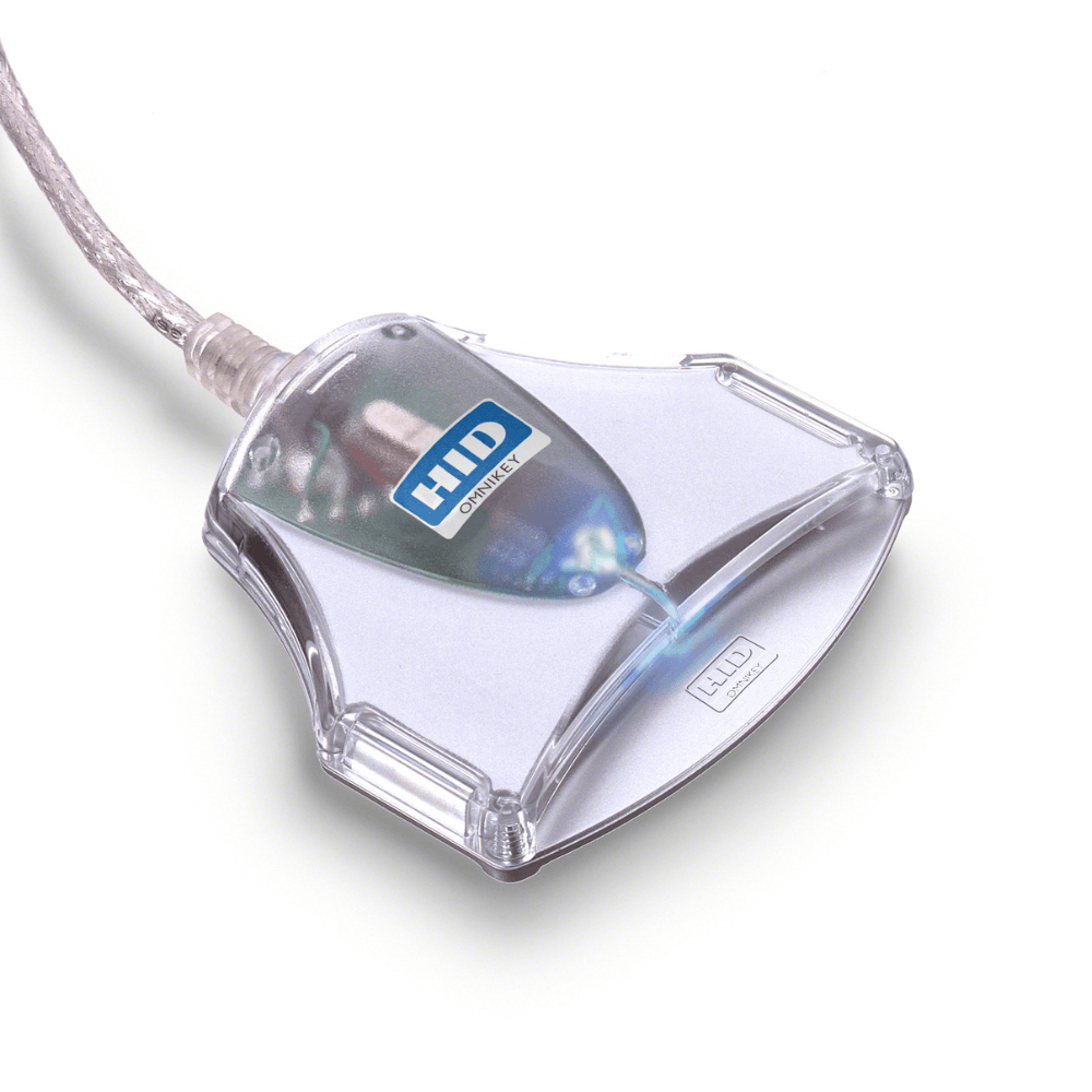 HID OMNIKEY 3021 - SmartCard-Leser - USB - Silber