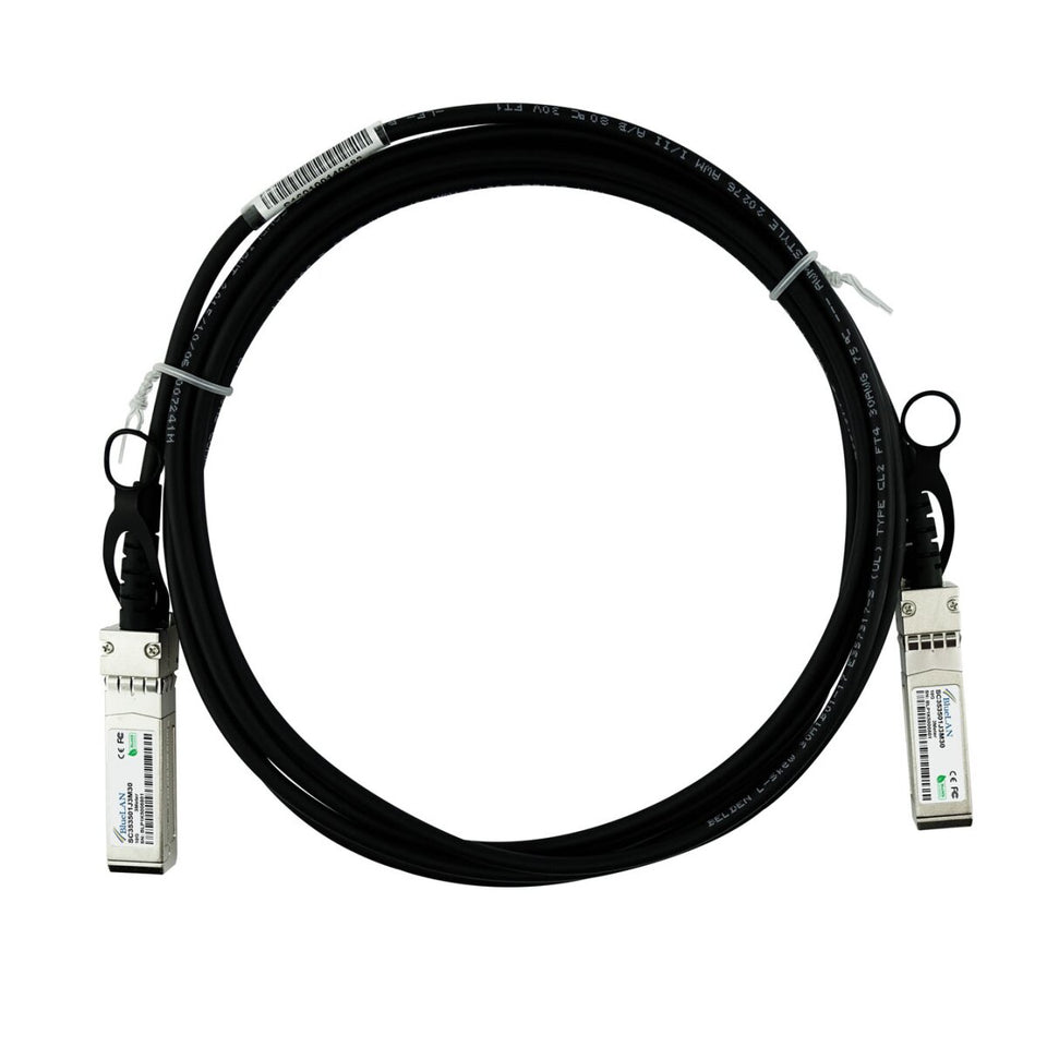 BlueOptics 10GBASE-CR passives SFP+ auf SFP+ Direct Attach Kabel, 2 Meter