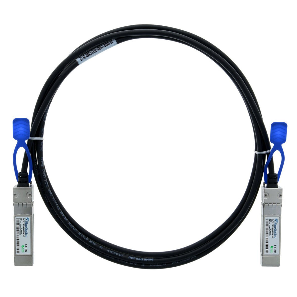BlueOptics Alcatel-Lucent SFP-25G-C3M BlueLAN 25GBASE-CR passives SFP28 auf SFP28 Direct Attach Kabel, 3 Meter