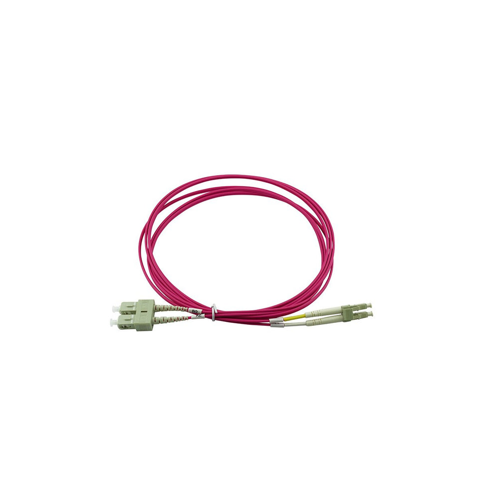 BlueOptics Duplex LWL Patchkabel LC-SC Multimode OM4 2 Meter