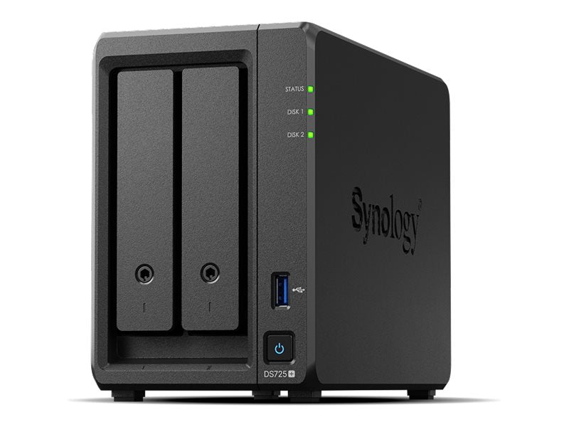 Synology Disk Station DS725+ - NAS-Server - RAID JBOD, 0, 1, 5, 6, 10
