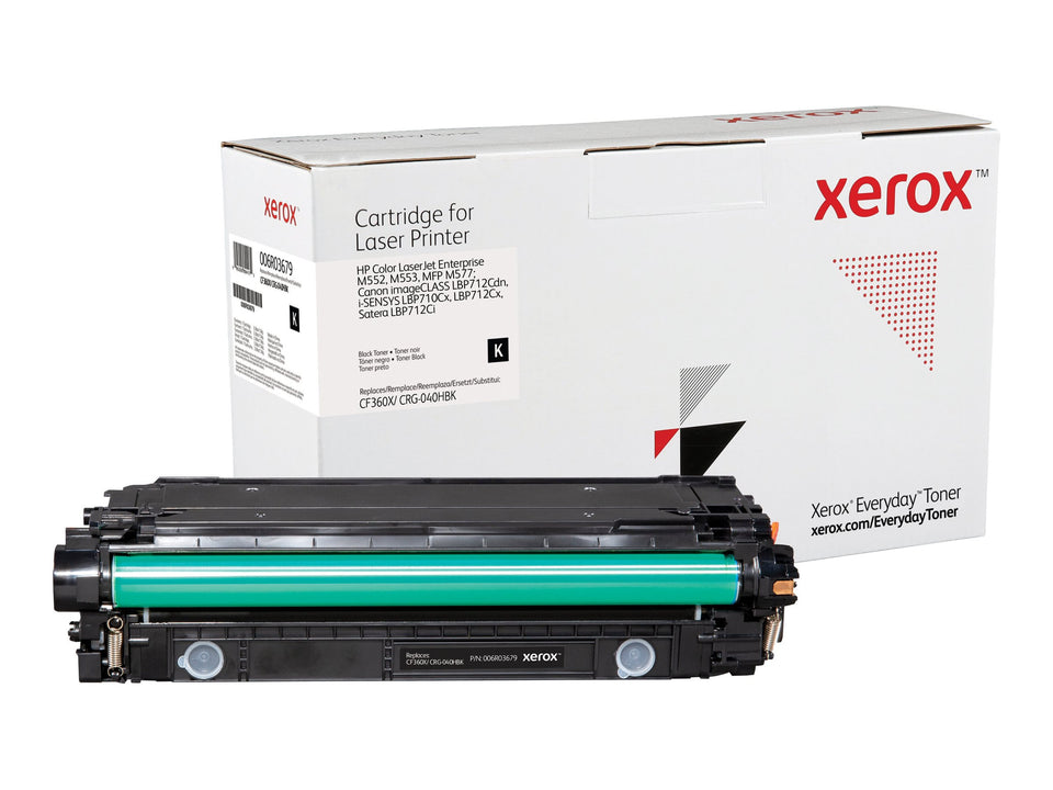 Xerox Everyday - Hohe Ergiebigkeit - Schwarz - kompatibel - Tonerpatrone (Alternative zu: Canon CRG-040HBK, HP CF360X)