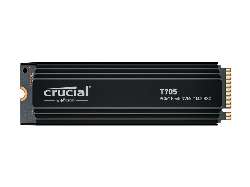 Crucial T705 - SSD - verschlüsselt - 2 TB - intern - M.2 2280 - PCI Express 5.0 (NVMe)