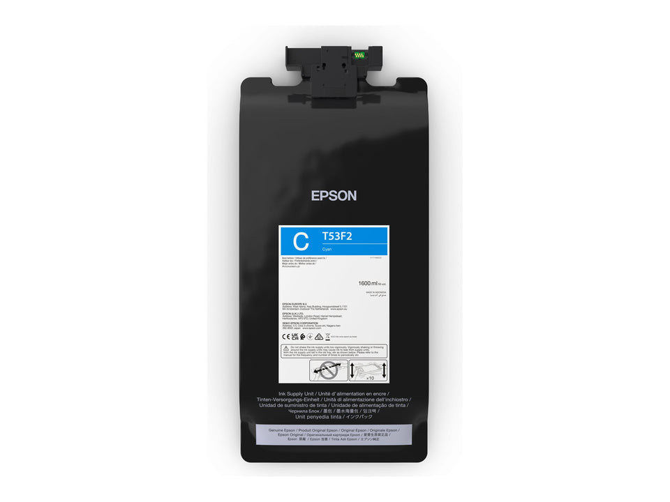 Epson T53F2 - 1.6 L - Cyan - original - Tintenbeutel