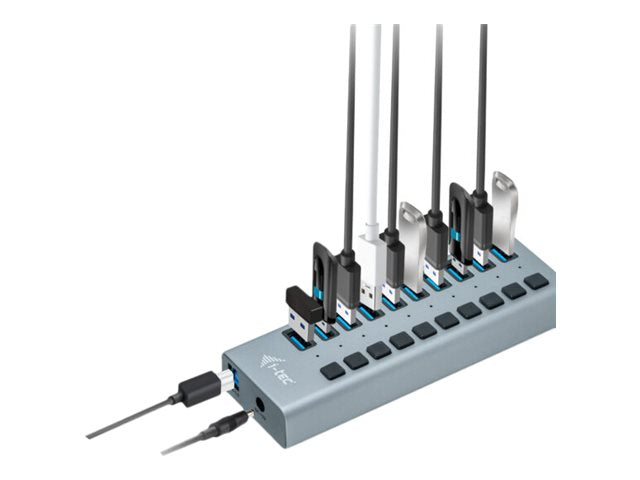 i-tec USB 3.0 Charging HUB 10 port + Power Adapter