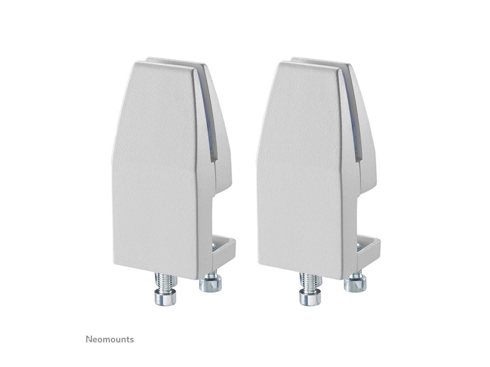 Neomounts Schreibtischzwinge - weiß (Packung