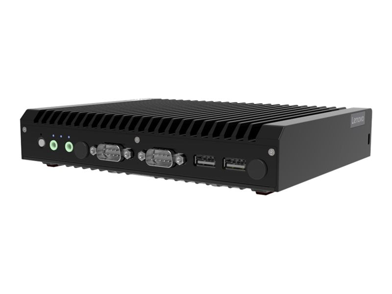 Lenovo ThinkEdge SE10 12NH - USFF - Atom x6425RE / 1.9 GHz - RAM 8 GB - SSD 256 GB - TCG Opal Encryption, TCG Opal Encryption 2, NVMe - UHD Graphics - 1GbE, 2.5GbE, Wi-Fi 6E - WLAN: Bluetooth 5.1, 802.11a/b/g/n/ac/ax (Wi-Fi 6E)