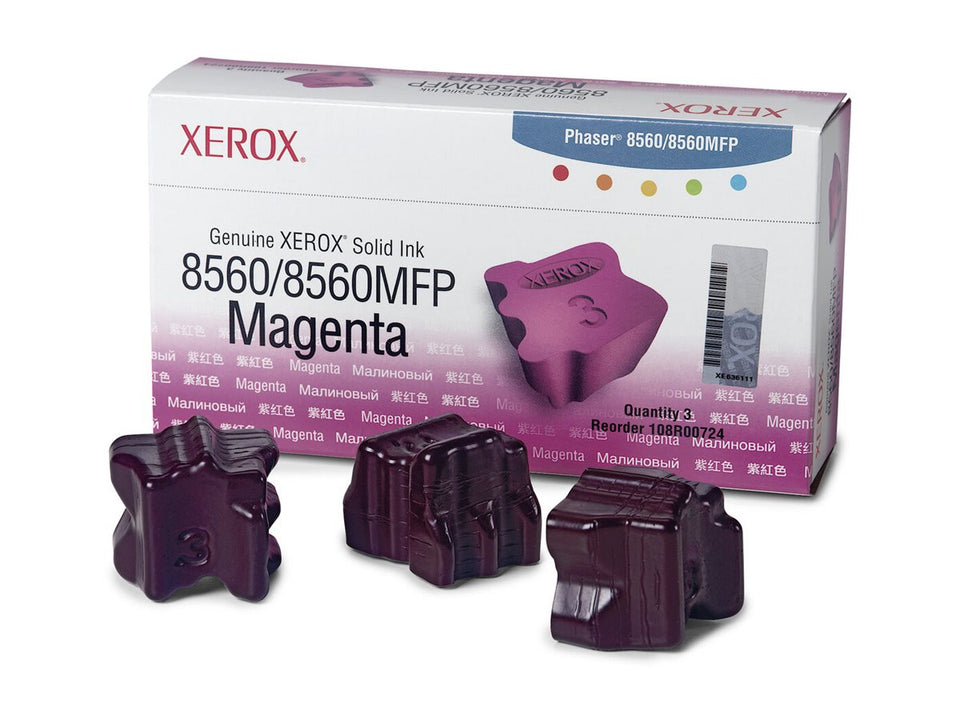 Xerox Phaser 8560MFP - 3er-Pack - Magenta - feste