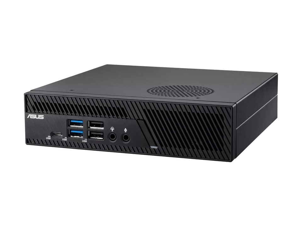 ASUS PB63 B3203AH - Mini-PC - Core i3 i3-14100 / 3.5 GHz - RAM 8 GB - SSD 256 GB - NVMe - UHD Graphics 730 - 1GbE, Bluetooth 5.2, Wi-Fi 6E - WLAN: Bluetooth 5.2, 802.11a/b/g/n/ac/ax (Wi-Fi 6E)