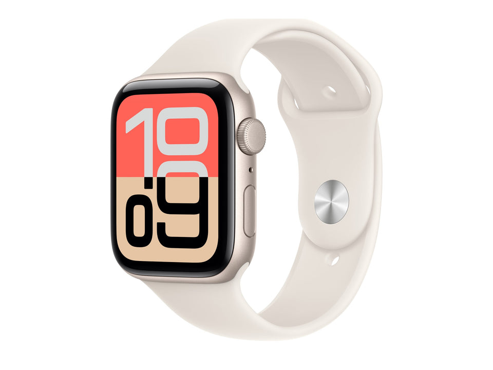 Apple Watch SE 3 (GPS) - 44 mm - Sternenlicht-Aluminium