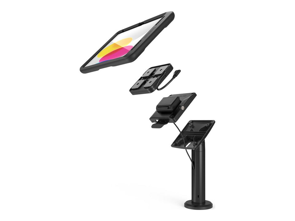 Compulocks iPad 10th-11th (A16) Gen PowerMove Tilting Stand 8" Black - Befestigungskit (Aufstellung)