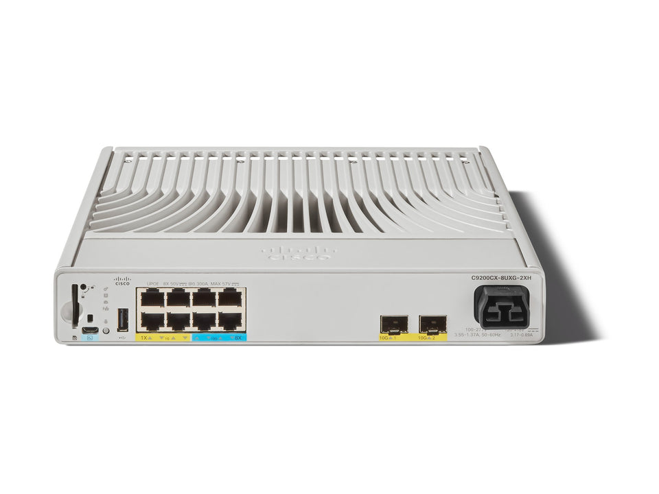 Cisco Catalyst 9200CX - Network Advantage - Switch - kompakt - L3 - managed - 4 x 10/100/1000 (UPOE)