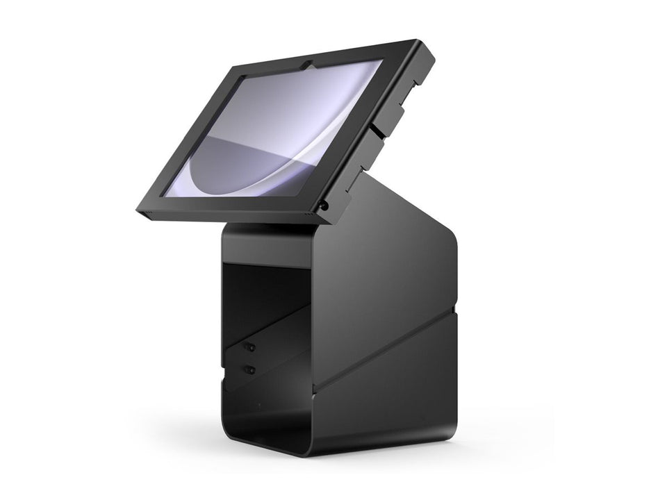 Compulocks Surface Pro 13" 8-11 Gen Tablet Printer Kiosk - Aufstellung - Kiosk-Style - für Drucker / Tablet - verriegelbar - Metallrahmen - Schwarz - Bildschirmgröße: 26.7 cm (10.5")