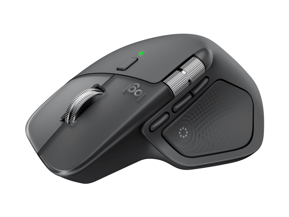 Logitech MX Master 4 - Maus - 8 Tasten - kabellos - Bluetooth, 2.4 GHz - kabelloser Empfänger (USB)