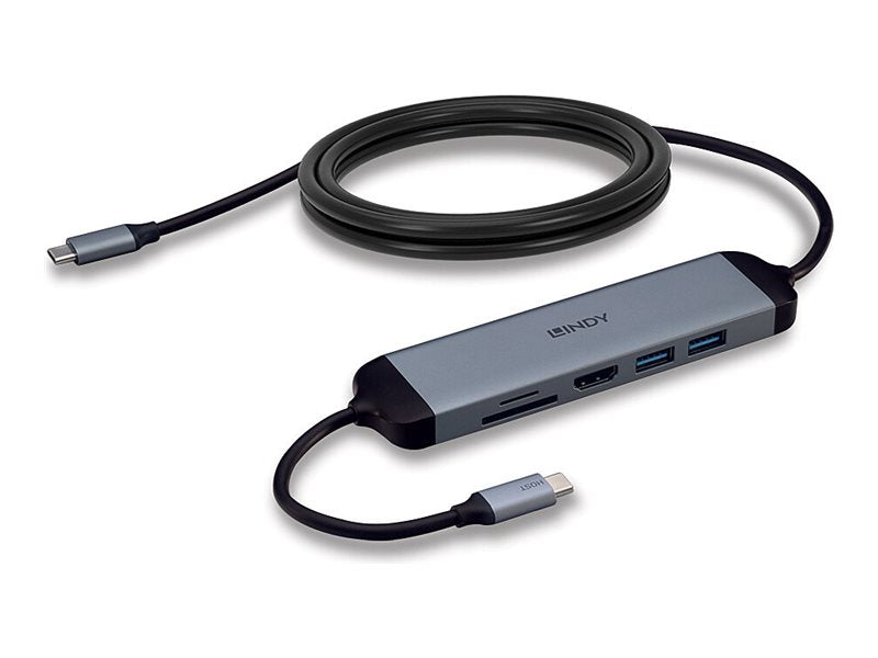 Lindy USB 3.2 Type C Laptop Micro Dock with 1.4m