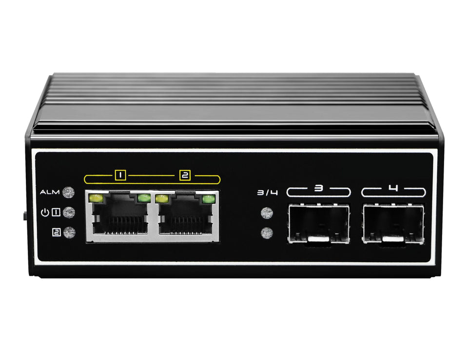 LevelOne IGP-0431 - Switch - unmanaged - 2 x 10/100/1000 (PoE)