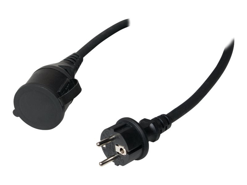 LogiLink Spannungsversorgungs-Verlängerungskabel - power CEE 7/7 (W)
