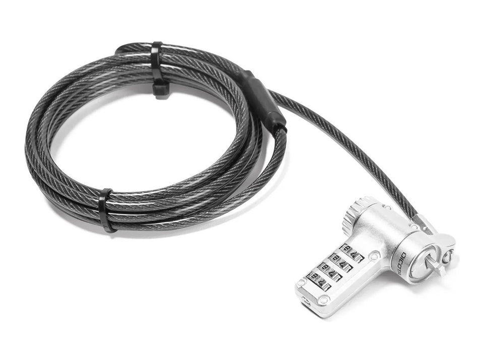 Dicota Notebook Locking Cable - combination