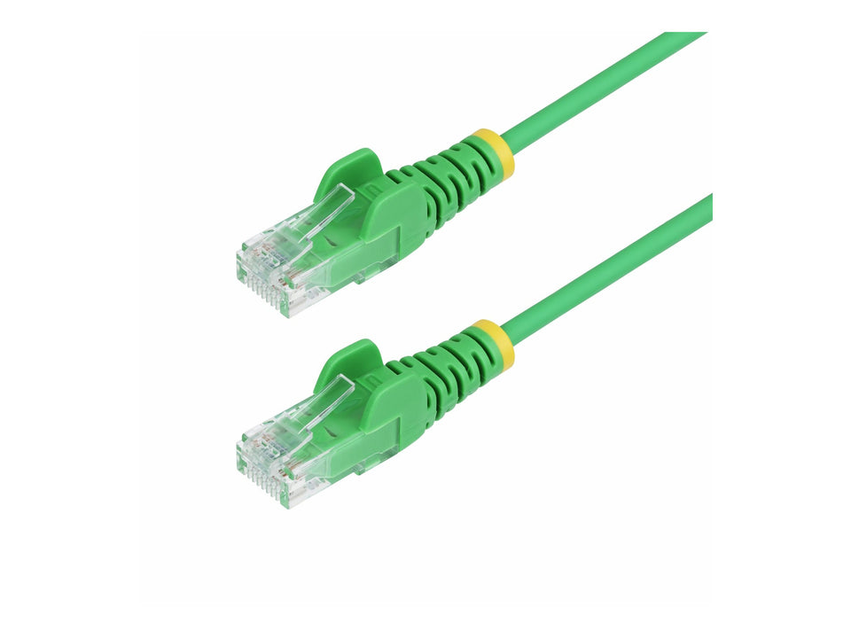 StarTech.com 1.5m Green Slim CAT6 Ethernet Cable, Snagless, 28AWG, LSZH - Patch-Kabel - RJ-45 (M)