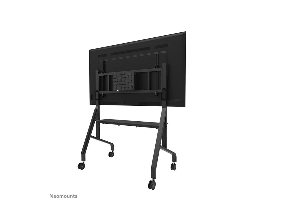 Neomounts FL50-575BL1 - Wagen - robust - für Displayständer - Bodenständer - verriegelbar - Stahl - Schwarz - Bildschirmgröße: 165.1-292.1 cm (65"-115")