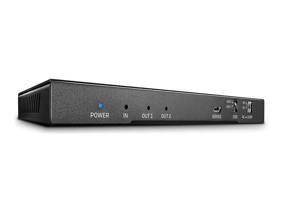 Lindy HDMI 2.0 18G Splitter with Audio - Video-/Audio-Splitter