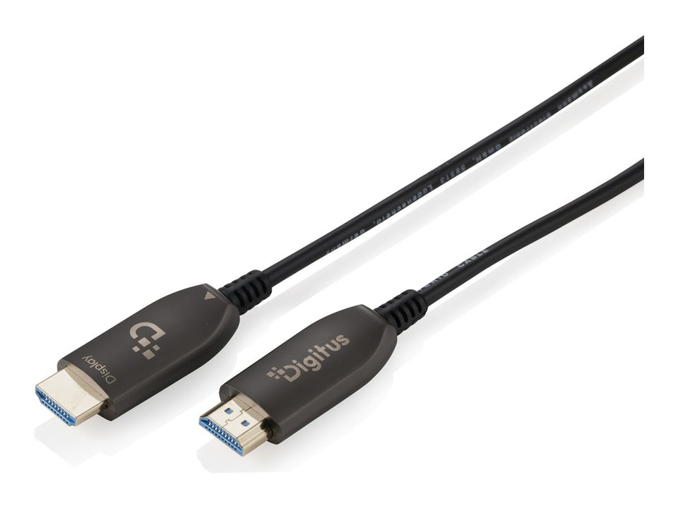DIGITUS HDMI AOC Hybrid Glasfaserkabel, UHD 8K, 60 m