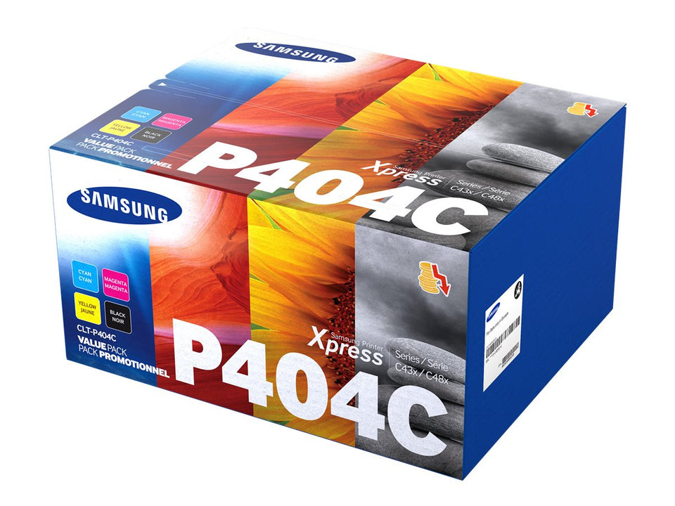 HP CLT-P404C - 4er-Pack - Schwarz, Gelb, Cyan, Magenta - original - Tonerpatrone (SU365A)