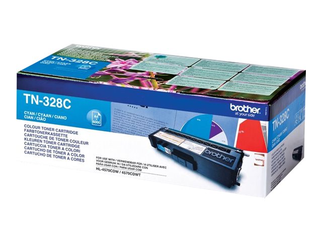 Brother TN328C - Cyan - original - Tonerpatrone
