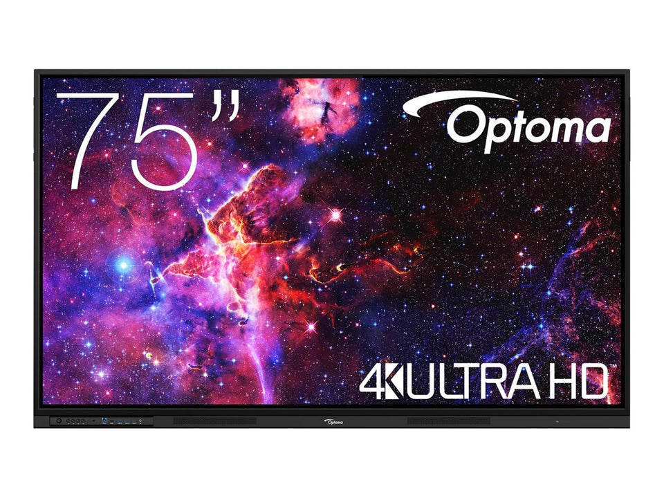 Optoma Creative Touch 3753RK - 190 cm (75") Diagonalklasse 3-Series LCD-Display mit LED-Hintergrundbeleuchtung - interaktiv - Android - 4K UHD (2160p)