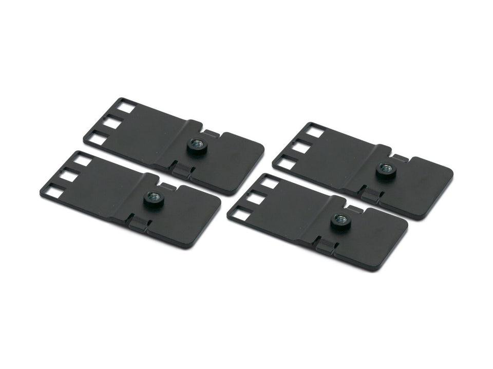 APC Rack Bracket - Schwarz - 1U - 48.3/58.4 cm (19"/23")