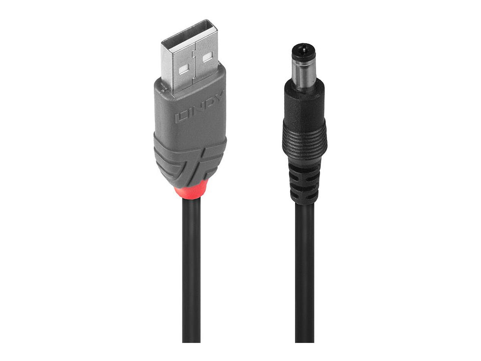 Lindy USB- / Stromkabel - Gleichstromstecker 5,5 x 2,1 mm (M)