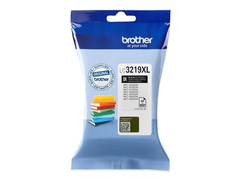 Brother LC3219XLBK - Schwarz - original - Tintenpatrone