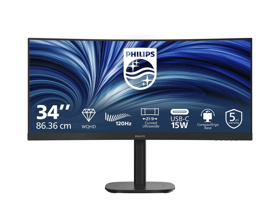 Philips 34B2N3500C - 3000 Series - LED-Monitor - gebogen - 86.36 cm (34")