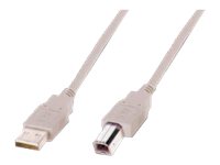 DIGITUS USB-A  USB-B Anschlusskabel, 3m