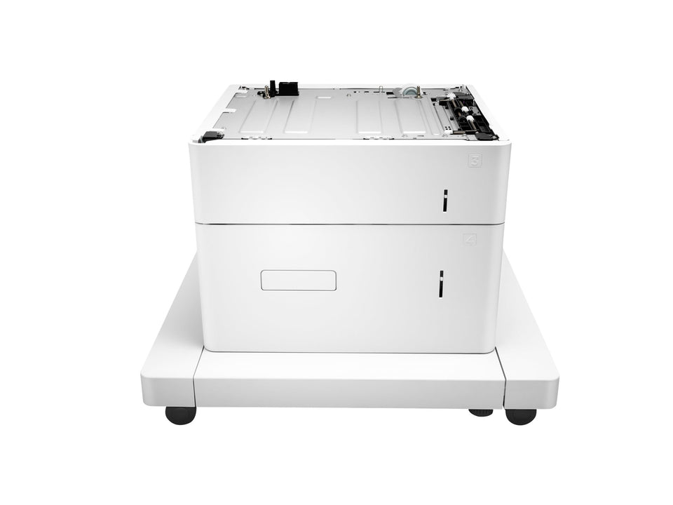 HP Papiereinzug und Ständer - Druckerbasis mit Medienzuführung - 2550 Blätter in 2 Schubladen (Trays)