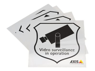 Axis Surveillance Sticker - Aufkleber (Packung