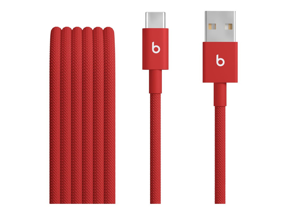 Apple USB-Kabel - USB (M) zu USB-C (M) - USB 2.0 - 1.5 m - geflochten, USB Fast Charge (15W)