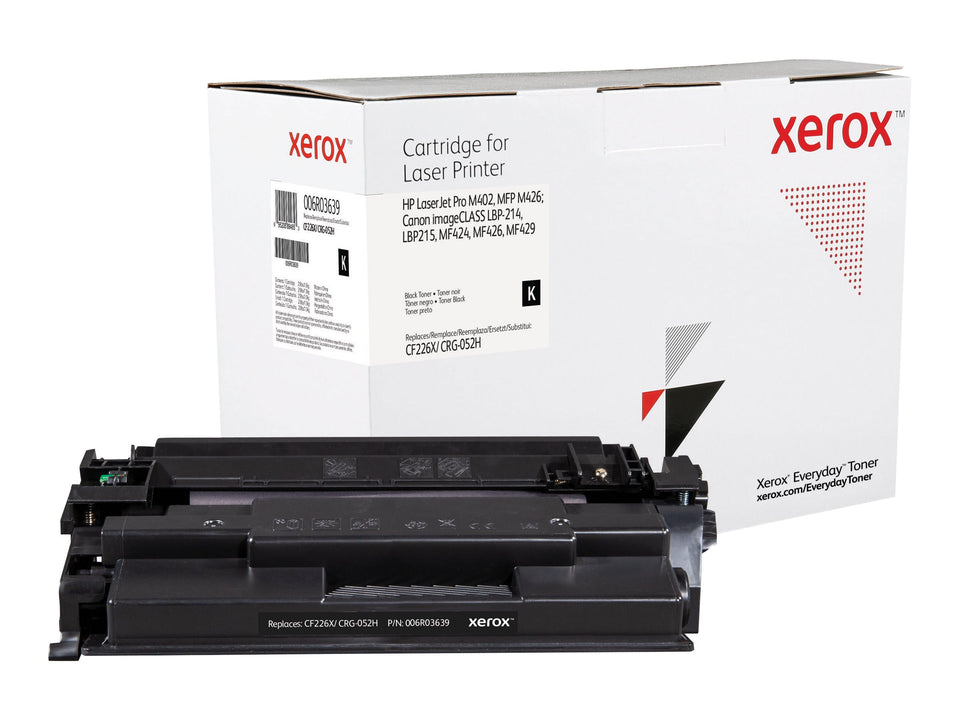 Xerox Everyday - Hohe Ergiebigkeit - Schwarz - kompatibel - Tonerpatrone (Alternative zu: Canon CRG-052H, HP CF226X)