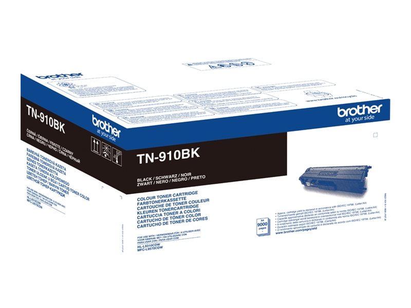 Brother TN910BK - Ultra Jumbo - Schwarz - original