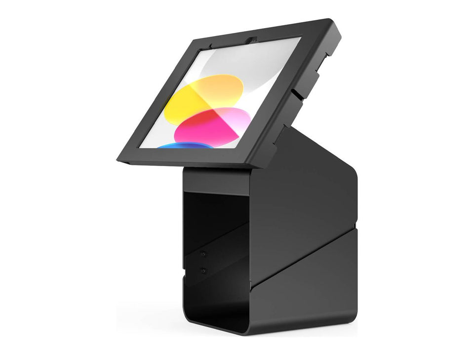Compulocks Apex - Aufstellung - Kiosk-Style - für Drucker / Tablet - Aluminium - Schwarz - für Apple 10.9-inch iPad (10. Generation)