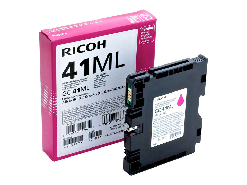 Ricoh GC 41ML - Low Yield - Magenta - original