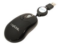 LogiLink Mini with retractable cable - Maus