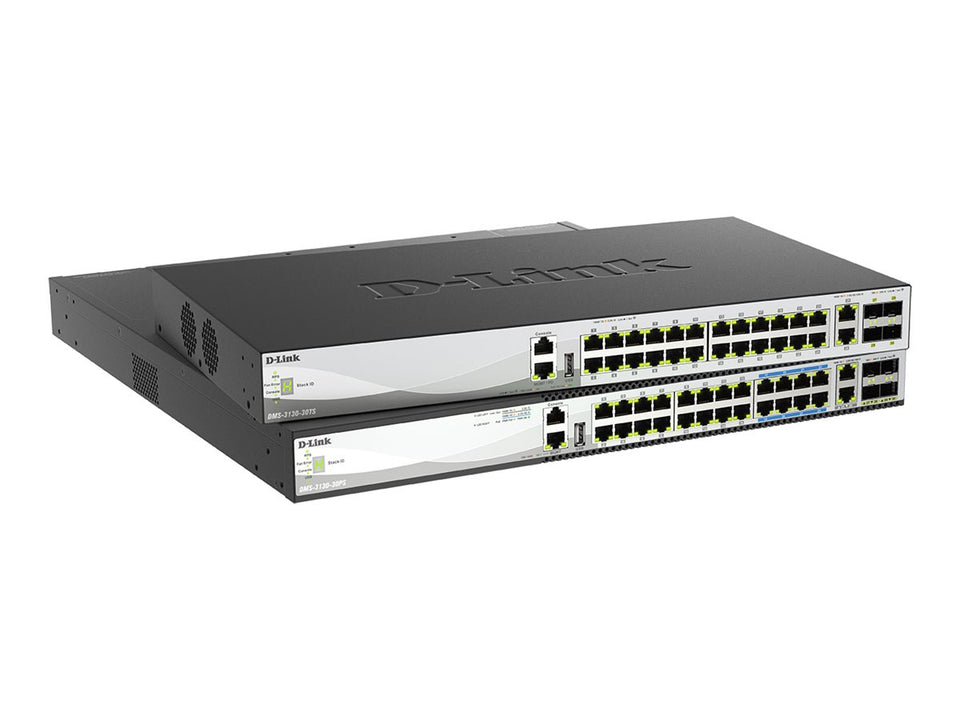 D-Link DMS-3130-30PS - Switch - Multi-Gigabit - L3 - managed - 16 x 100/1000/2.5G (PoE+)