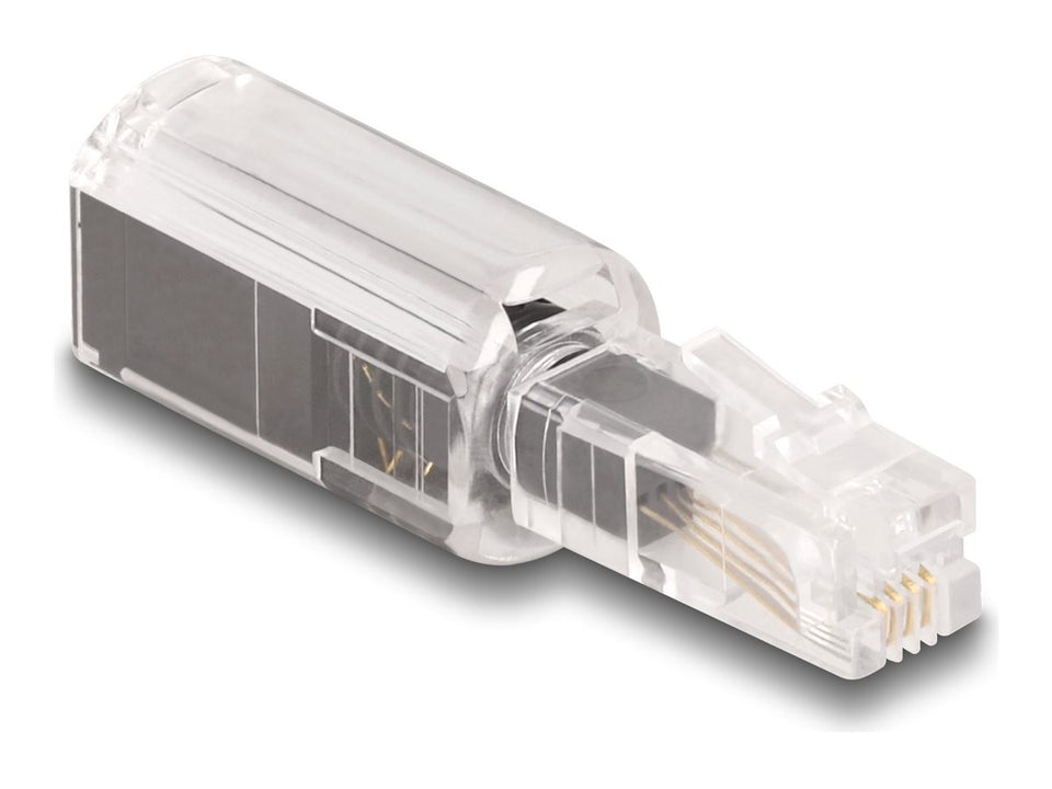 Delock Telefonadapter - RJ-10 (M) zu RJ-10 (W)