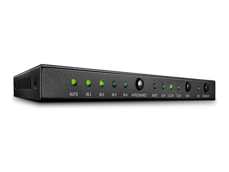 Lindy HDMI 2.0 18G Switch with Audio - Video/Audio-Schalter