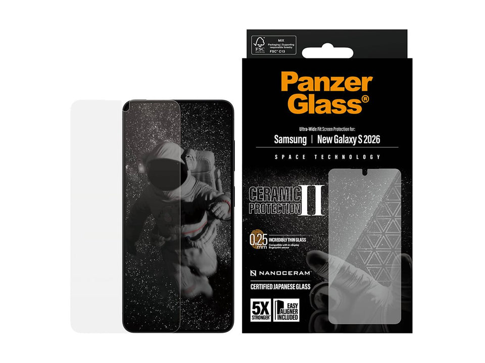 PanzerGlass Bildschirmschutz für Handy - ultrabreite