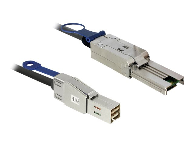 Delock Externes SAS-Kabel - SAS 6Gbit/s - 4x Shielded Mini MultiLane SAS (SFF-8088)