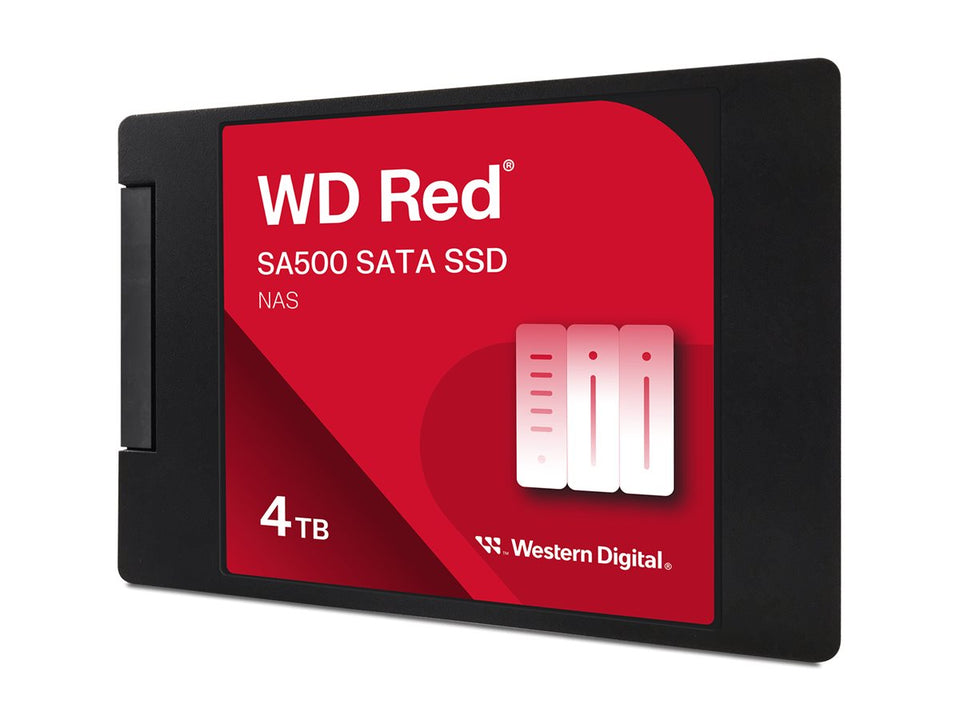 WD Red SA500 WDS400T2R0A-68CKB0 - SSD - 4 TB - intern - 2.5" (6.4 cm)
