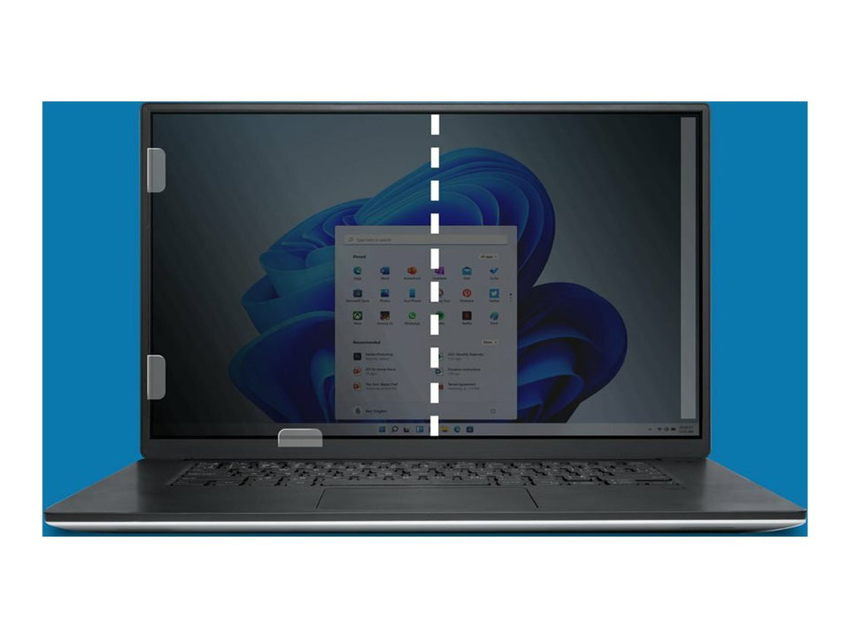 Kensington Blickschutzfilter für Notebook - 2-Wege - abnehmbar - 35,8 cm Breitbild (14,1 Zoll Breitbild)